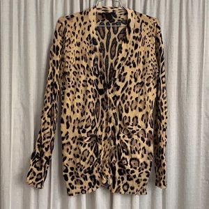 Love Culture leopard cardigan
